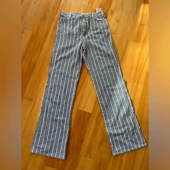 CLOSED Denim Jeans Blue and White Stripe size 26 - Picture 9 of 11